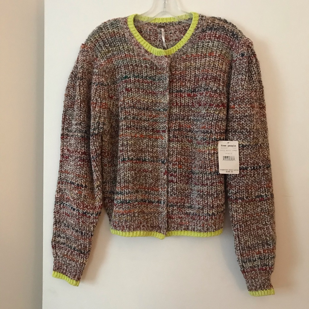 NWT Free People Walk On By Sweater